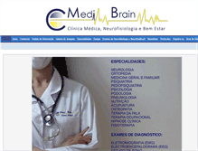 Tablet Screenshot of medibrain.pt